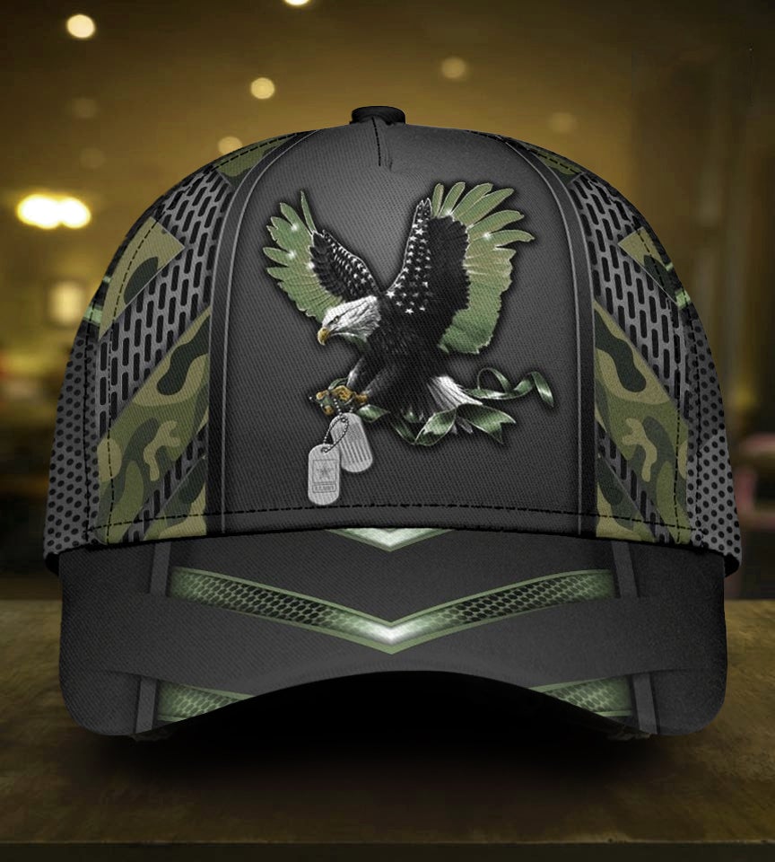 Green Eagle Camouflage Pattern – Classic Cap