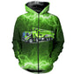 Green Truck Art – 3D Hoodie