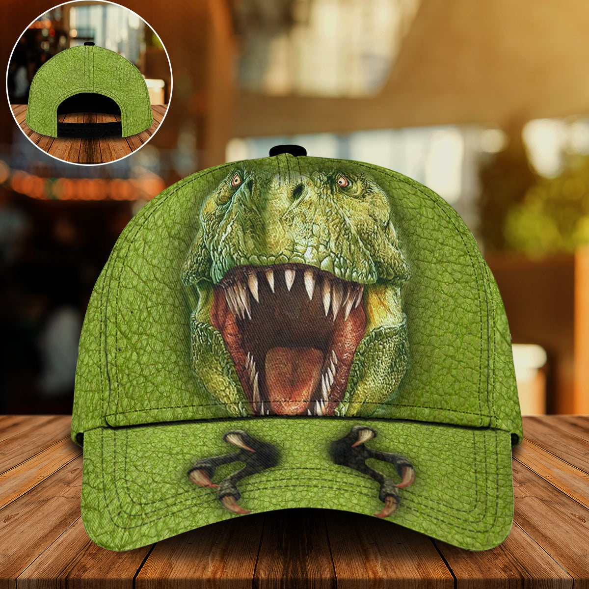 Green Dinosaur Cool Style – Classic Cap