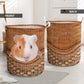 Guinea Pig Rattan Teaxture - Laundry Basket - Owls Matrix LTD