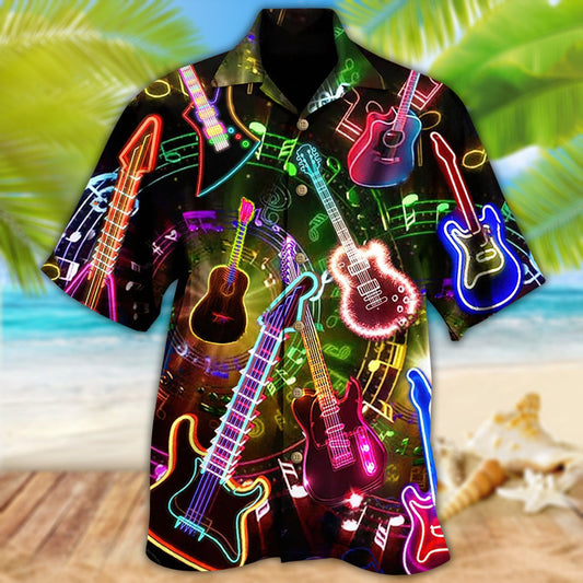 All You Need Is A Guitar Vintage Music Style - Hawaiian Shirt
