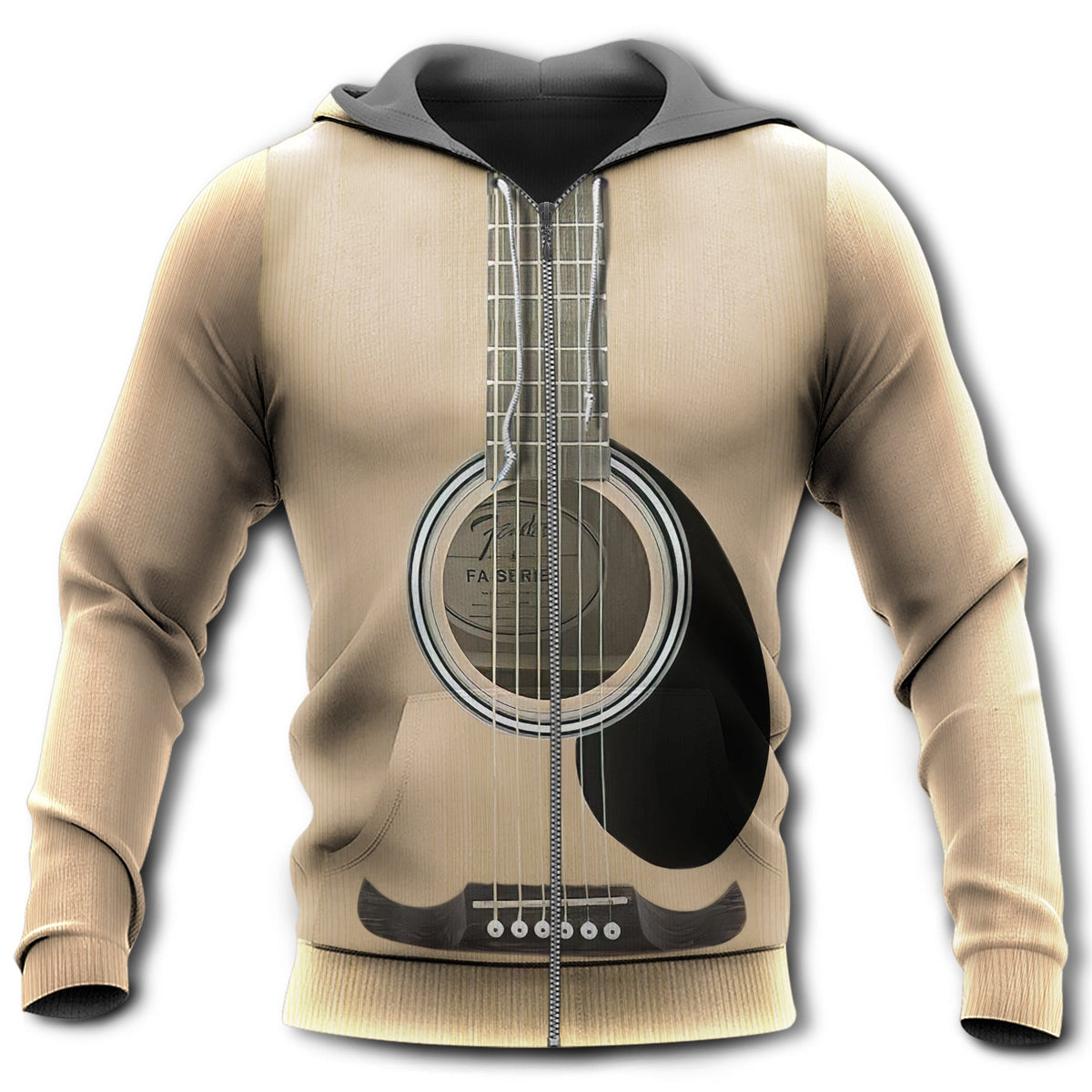 Guitar Always By My Side - 3D Hoodie