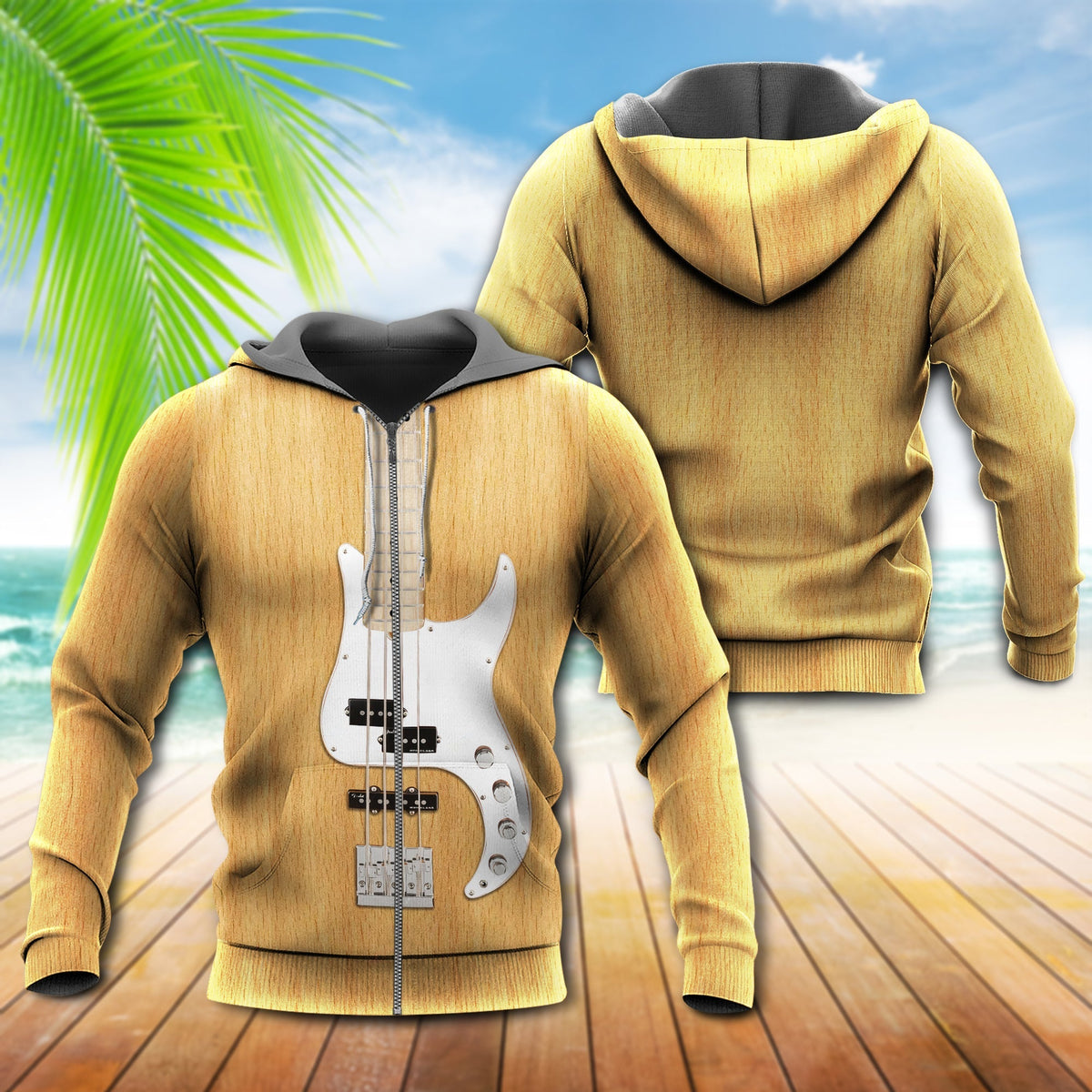 Bass Guitar Amazing Style - 3D Hoodie