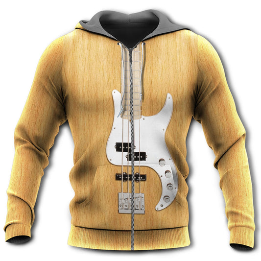Bass Guitar Amazing Style - 3D Hoodie