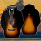 Guitar Black Style Art – 3D Hoodie