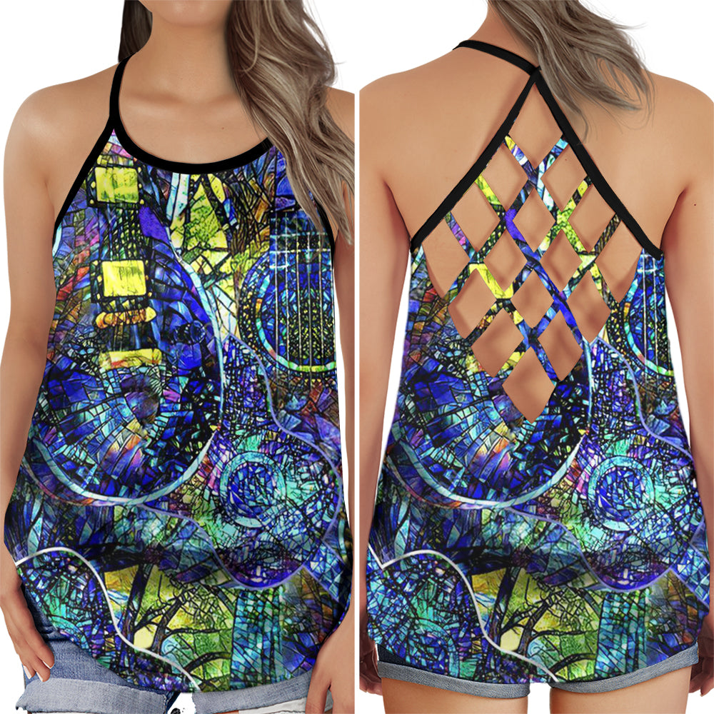 Colorful Guitar Soul Collection – Hollow Tank Top