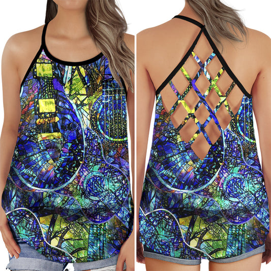 Colorful Guitar Soul Collection – Hollow Tank Top