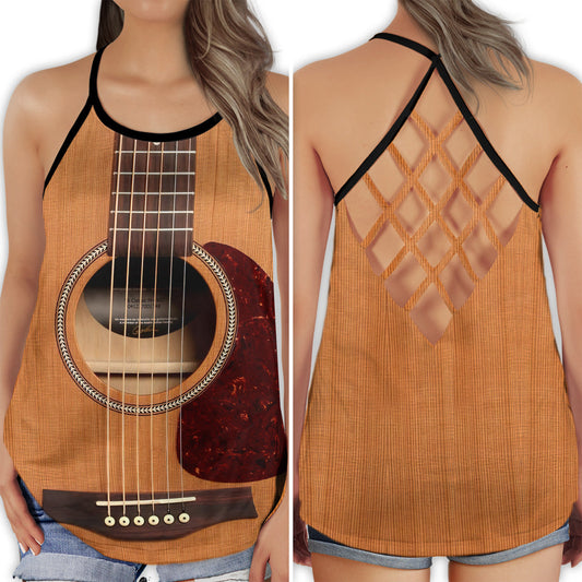 Guitar Is My Soul Casual Look - Hollow Tank Top