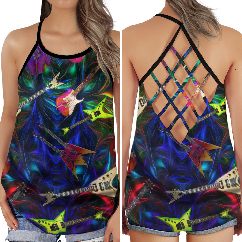 Colorful Guitar Soul Collection – Hollow Tank Top