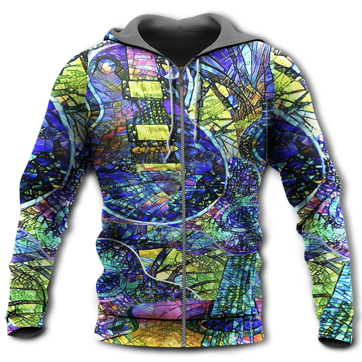 Guitar Love Life Music - 3D Hoodie