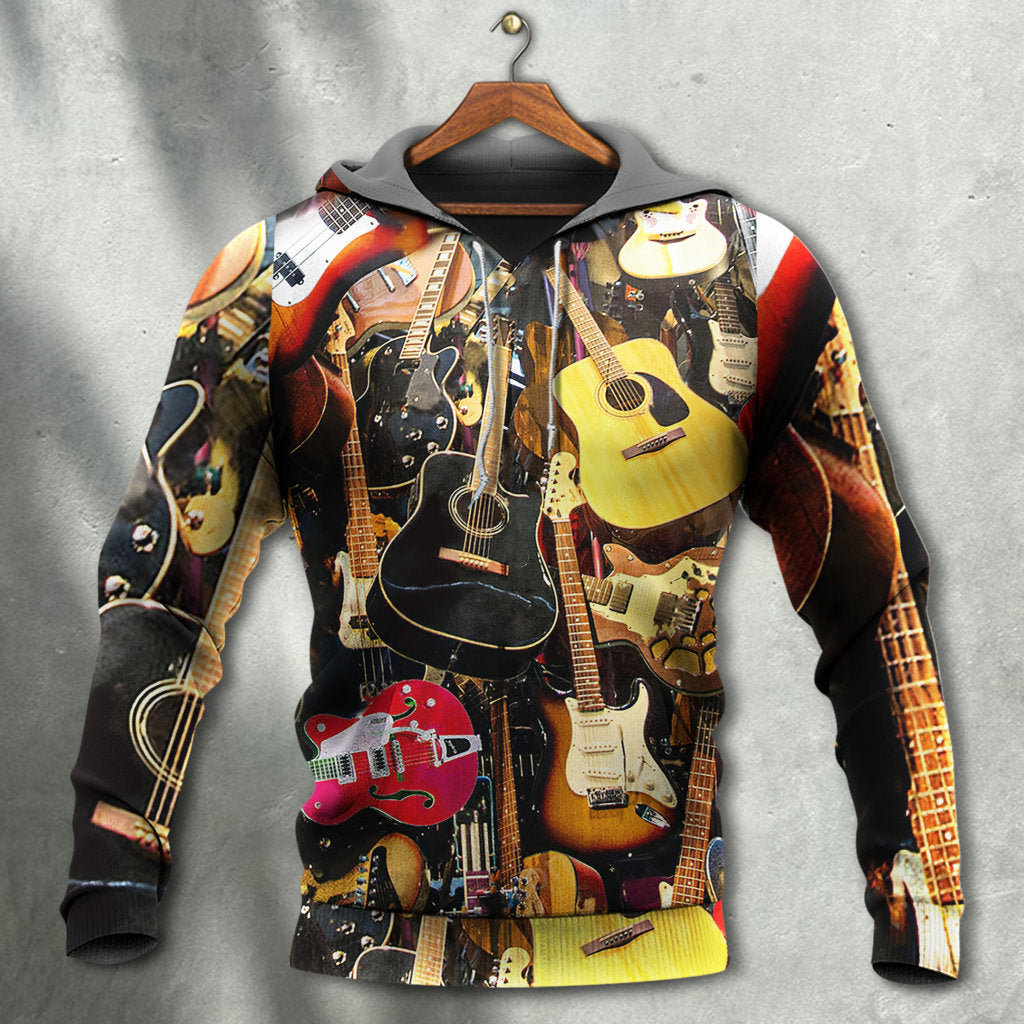 Guitar Music You Can Have Style - 3D Hoodie