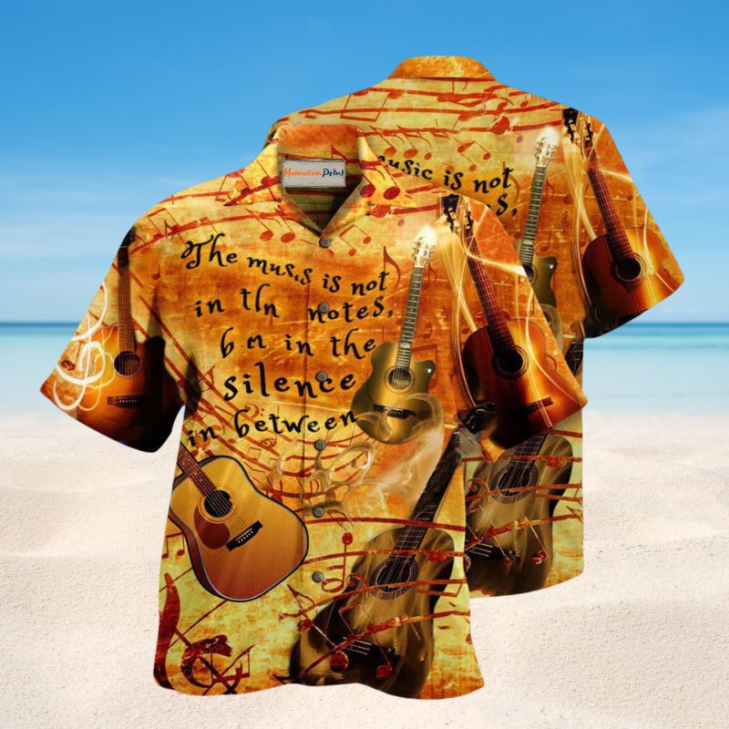 Guitar Music In The Silence Between Edition – Hawaiian Shirt