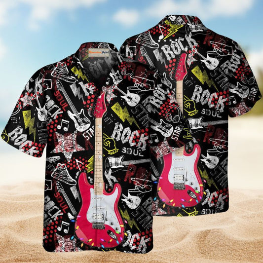 Guitar Rock Soul Christmas – Hawaiian Shirt
