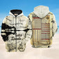 Guitar Speaks Love Art – 3D Hoodie