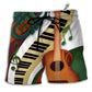 Beach Short / Adults / S Guitar Vintage Classic - Beach Short - Owls Matrix LTD