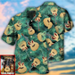 Guitar Tropical Leaf Photo Style – Hawaiian Shirt