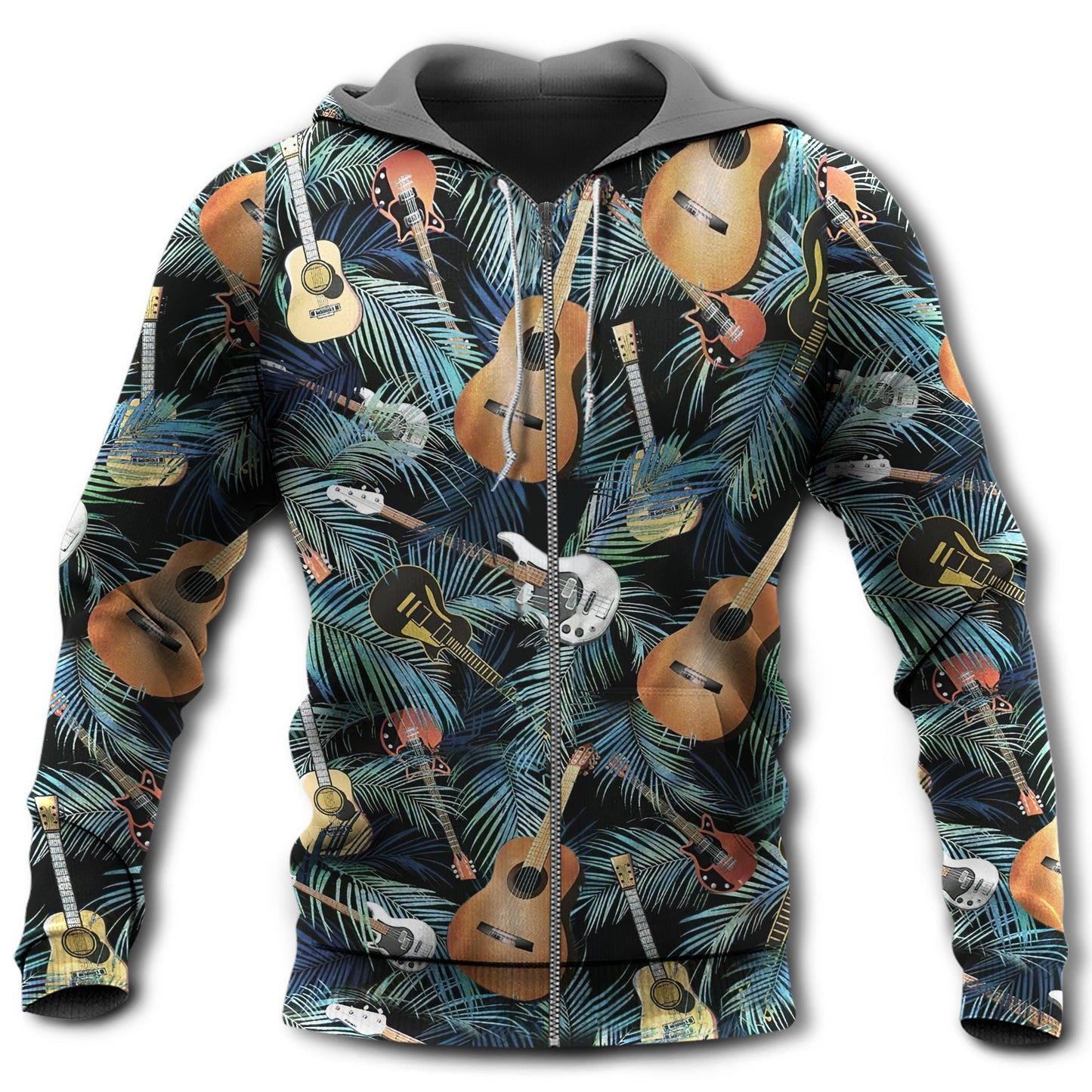 Guitar Love Life Music - 3D Hoodie2