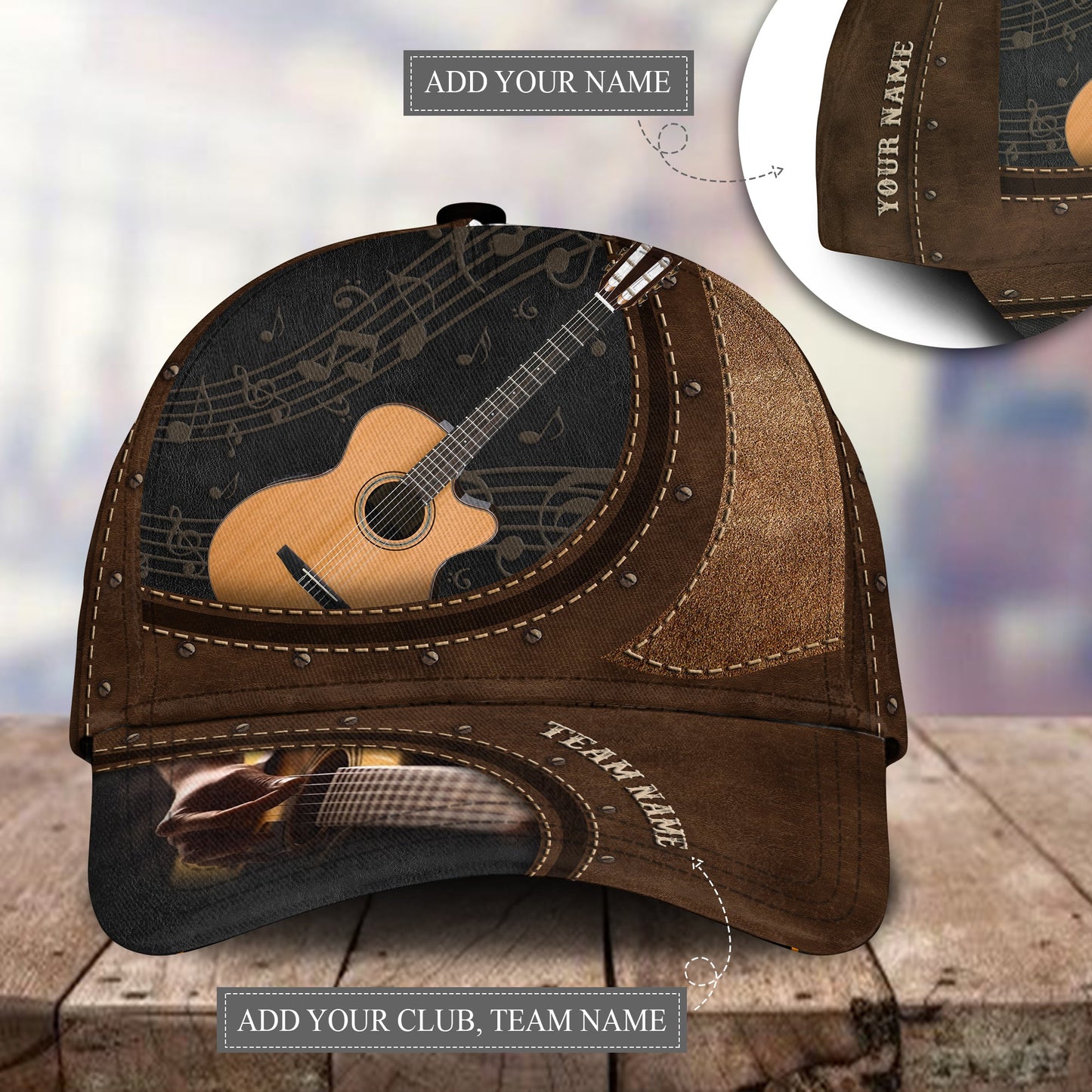 Guitar Team Classic Personalized – Classic Cap