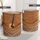 Guitar Rattan Teaxture - Laundry Basket - Owls Matrix LTD