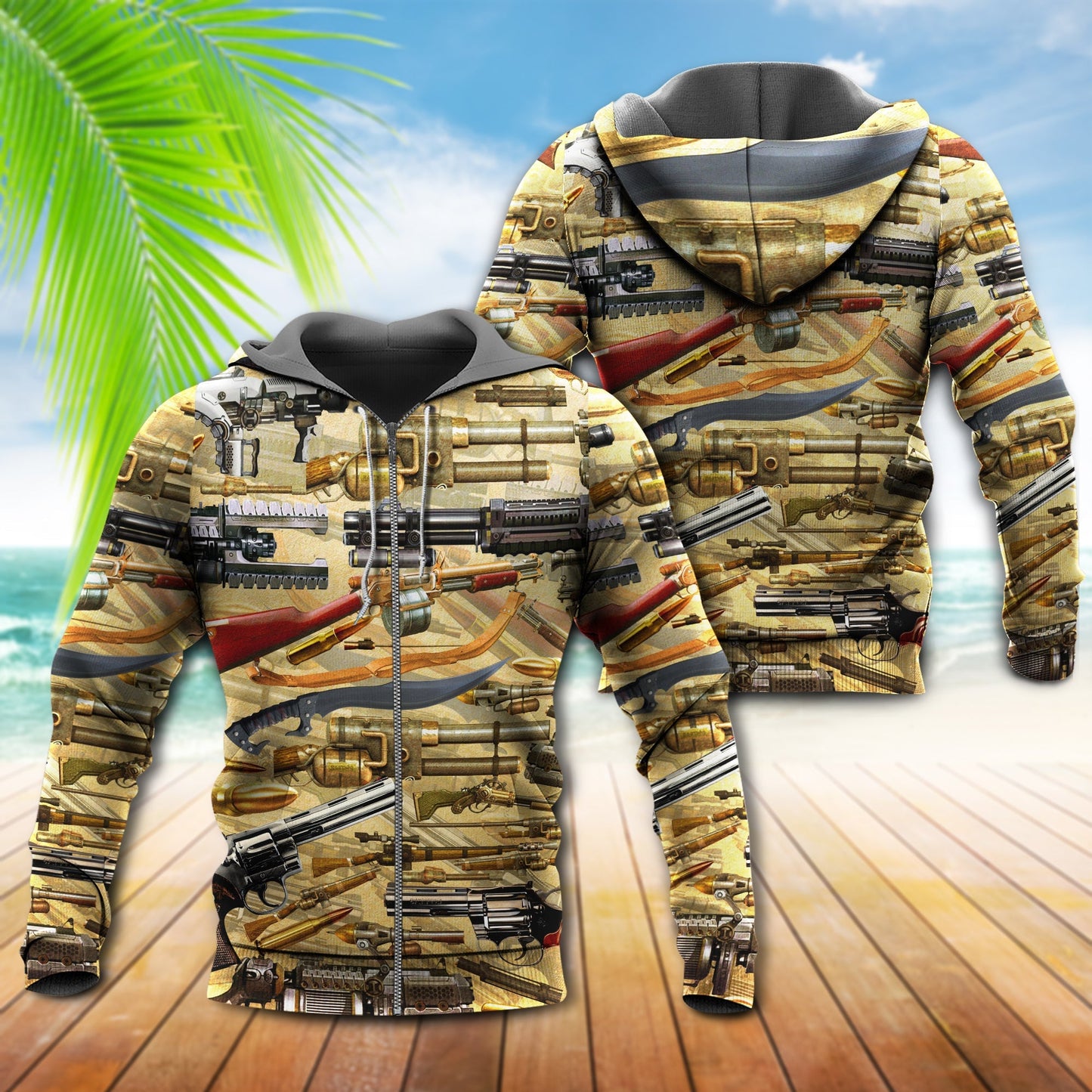 Second Amendment Quote Art – 3D Hoodie
