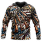 American Values Classic Quote Style - 3D Hoodie