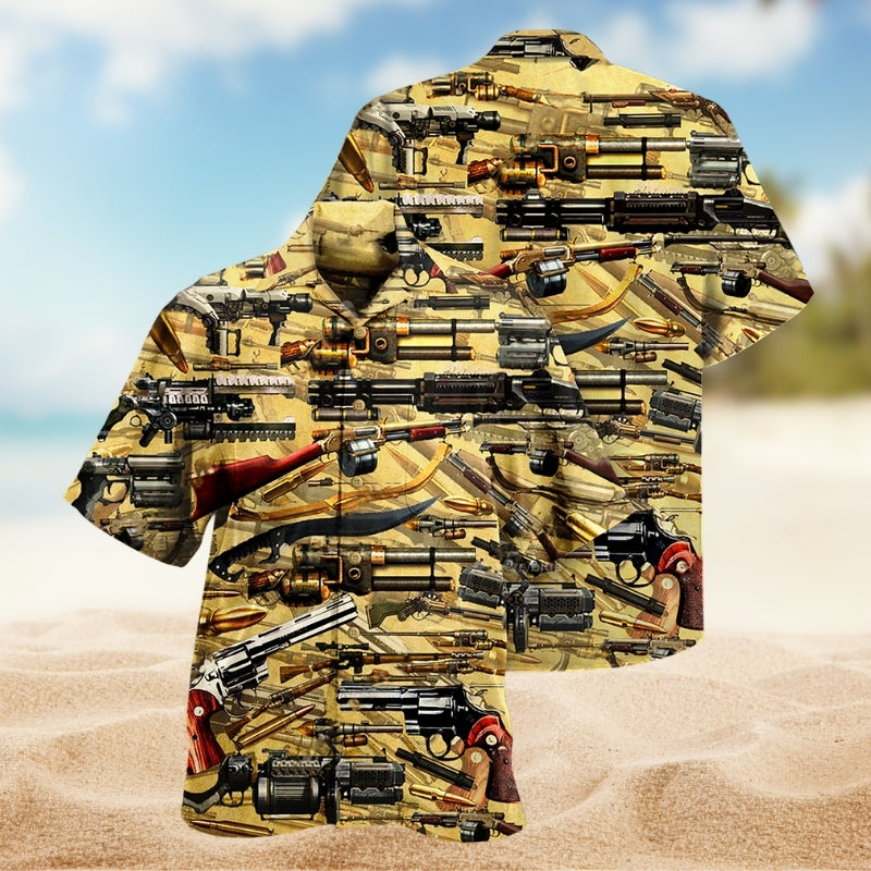 Gun Responsibility And Respect Limited Edition – Hawaiian Shirt
