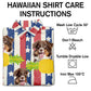 Custom Photo Funny Family Pet Face Stars & Stripes Gift for Men, Dog & Cat Lovers – Personalized Hawaiian Shirt