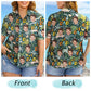 Custom Photo Dino #1 Dad – Personalized Hawaiian Shirt