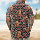 Custom Face Funny Photo for Family, Friends & Pet Lovers – Custom Photo Hawaiian Shirt