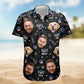 American Independence Day Paw Print – Personalized Photo Hawaiian Shirt