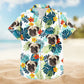 Custom Photo Tropical Vibes Pet Face – Personalized Hawaiian Shirt