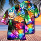 Christmas Book Theme Merry And Happy – Hawaiian Shirt