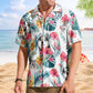 Tropical Aloha Shirt with Funny Custom Face – Personalized Photo Hawaiian Shirt for Men, Women