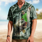 Personalized Fishing Aloha Shirt – Custom Photo Fishing Bass Fish For Men - Custom Photo Hawaiian Shirt