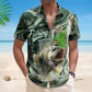Personalized Fishing Aloha Shirt – Custom Photo Fishing Bass Fish For Men - Custom Photo Hawaiian Shirt