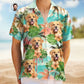 Tropical Beach Vacation Shirt Custom Photo Fun Face Summer Vibe – Personalized Hawaiian Shirt