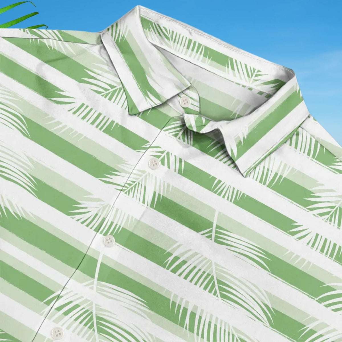 Tropical Beach Style Custom Photo Funny Face Shirt – Bestie Family Vacation - Personalized Hawaiian Shirt