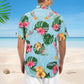 Dog Dad Cat Dad Pet Lovers Tropical Summer - Custom Personalized Hawaiian Shirt