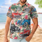 Car Lovers - Custom Personalized Photo Hawaiian Shirt