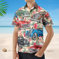 Car Lovers - Custom Personalized Photo Hawaiian Shirt