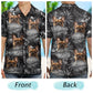 Custom Photo Black Tropical Funny Family Pet Face Gift for Men, Friends & Cat Lovers – Personalized Hawaiian Shirt