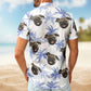 Funny Pet Face – Personalized Photo Hawaiian Shirt