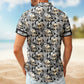 Custom Name with Magic Mushroom & Skull Pattern – Custom Hawaiian Shirts