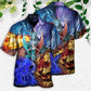 Dragon Fantasy Whimsical Art Design - Hawaiian Shirt