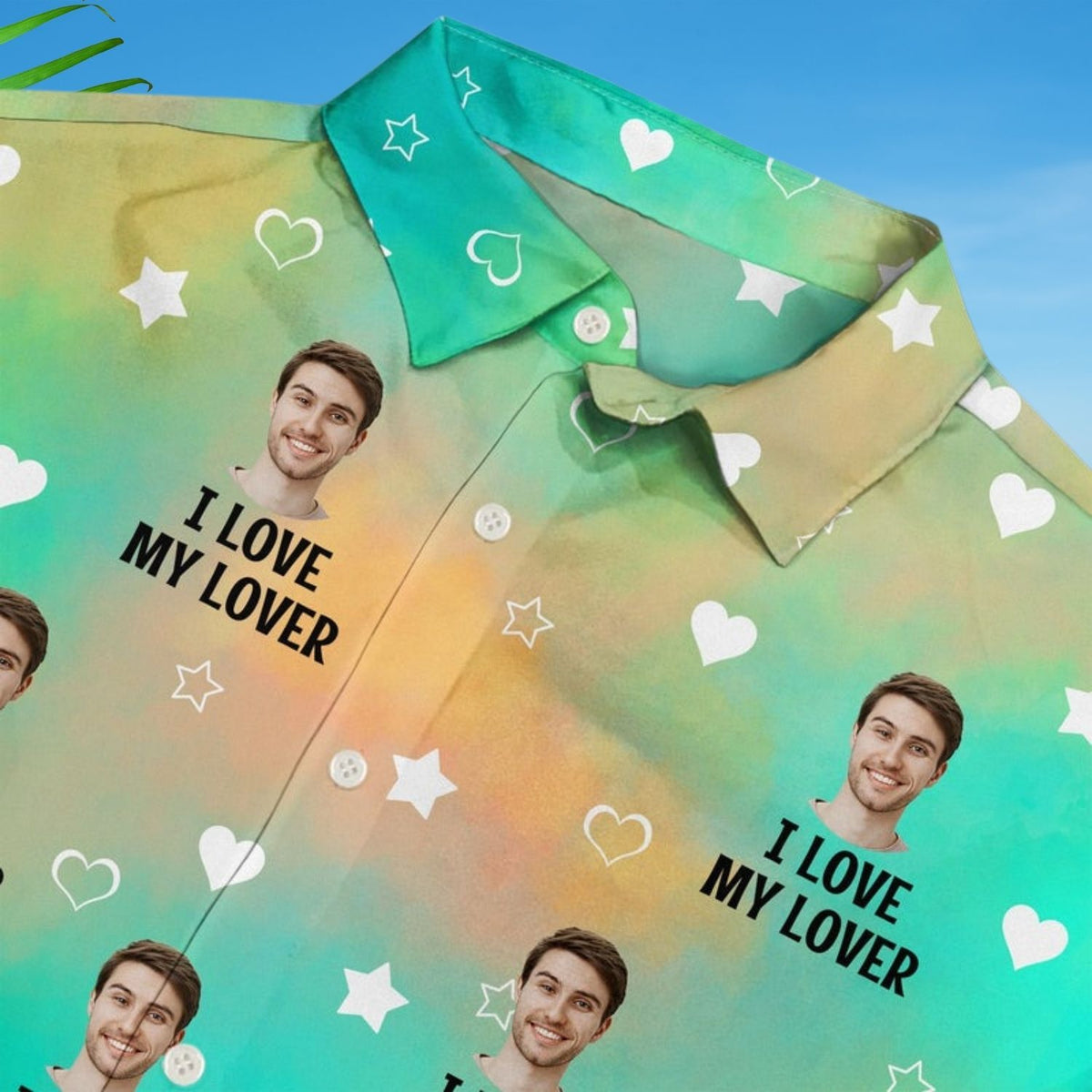 Romantic Hawaiian Shirt – Custom Photo Funny I Love My Lover - Gift For Husband, Boyfriend