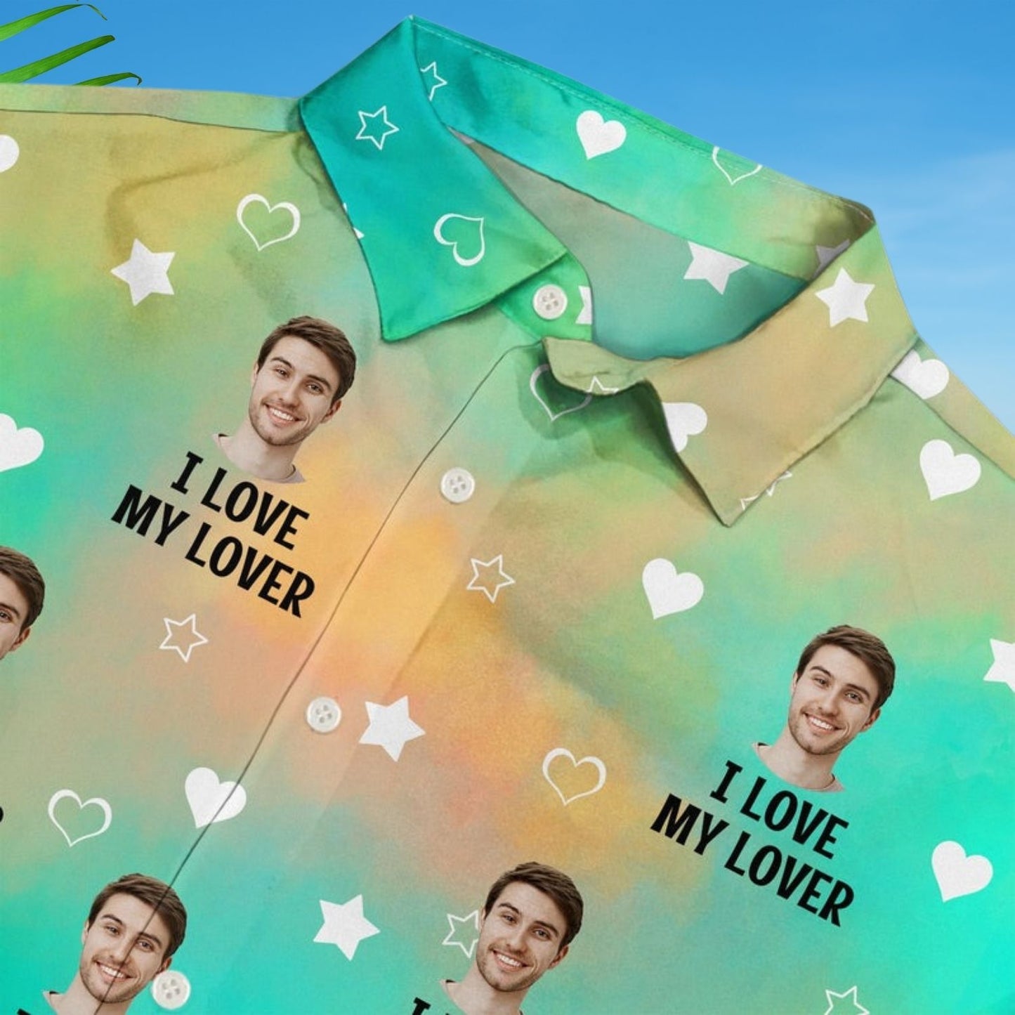 Romantic Hawaiian Shirt – Custom Photo Funny I Love My Lover - Gift For Husband, Boyfriend