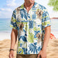 Tropical Aloha Shirt - Custom Photo Funny Pet Family Friends Summer Tiki Bar Hawaiian Shirt