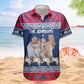 Hibiscus Tropical Aloha Shirt Photo Gift for Family – Custom Photo Hawaiian Shirts