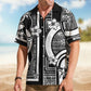 Personalized Aloha Shirt – Kapa Hawaiian Pattern Vintage Black Aloha Shirts With Name - Custom Hawaiian Shirts