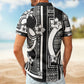 Personalized Aloha Shirt – Kapa Hawaiian Pattern Vintage Black Aloha Shirts With Name - Custom Hawaiian Shirts